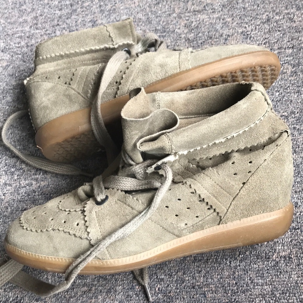 Isabel Marant Bobby wedge sneakers
